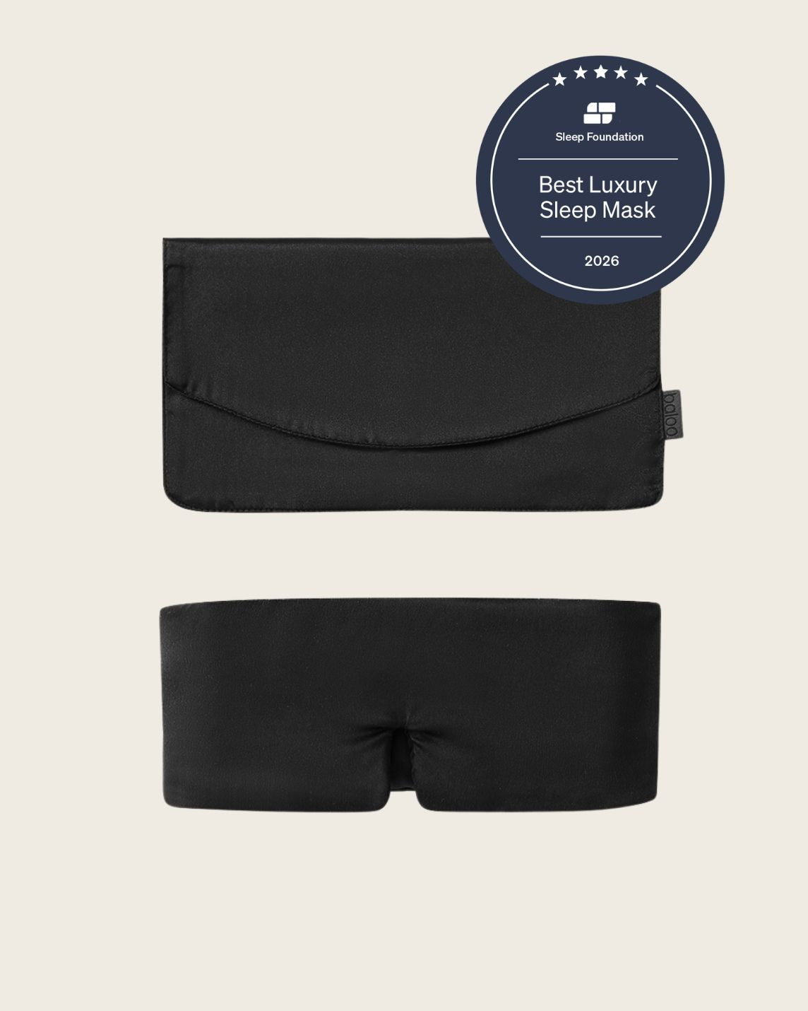 Weighted Silk Sleep Stone Mask