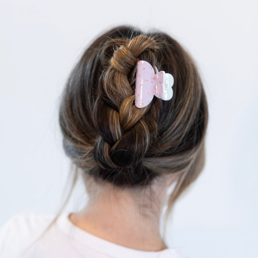 Medium Claw Clip Set - Flower + Heart {{variant_option_1}} {{variant_option_2}}
