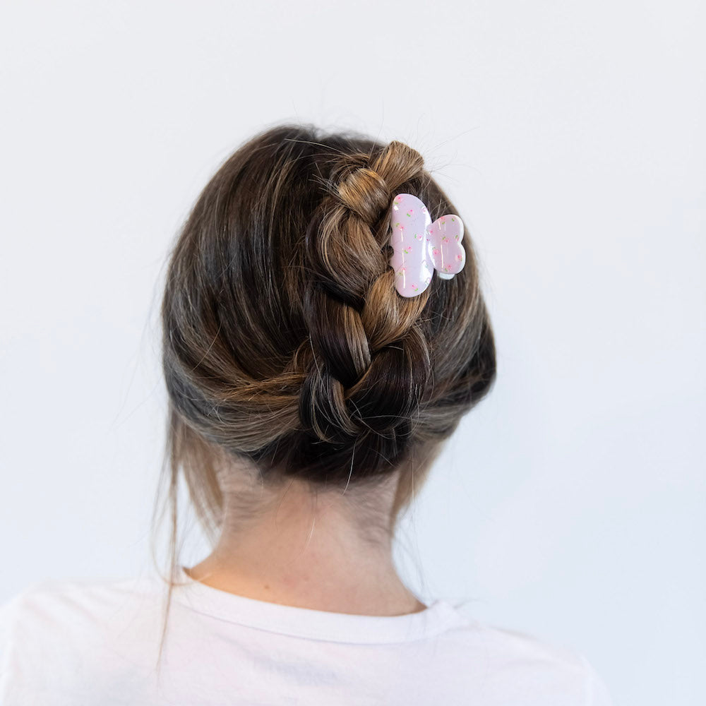 Medium Claw Clip Set - Flower + Heart {{variant_option_1}} {{variant_option_2}}