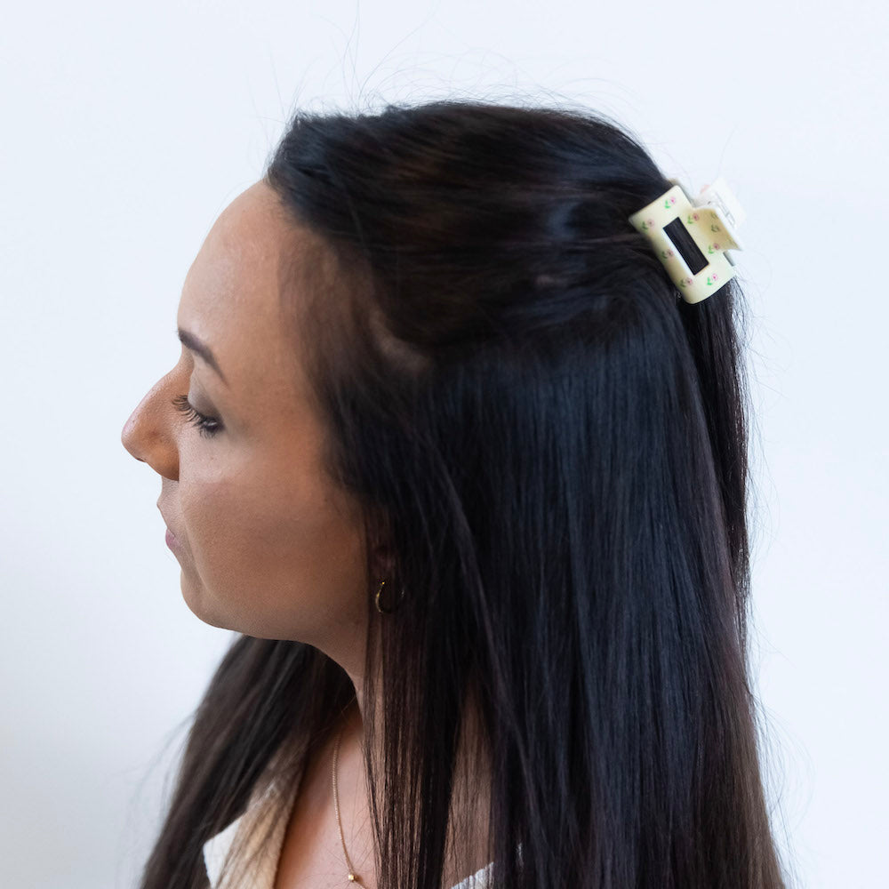 Medium Claw Clip Set - Flower + Heart {{variant_option_1}} {{variant_option_2}}