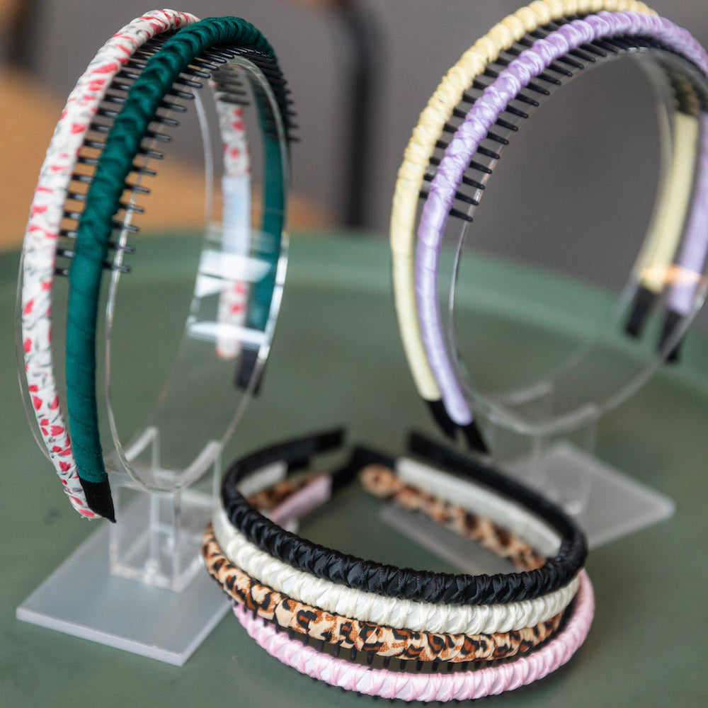 Thin Solid Headband - Black {{variant_option_1}} {{variant_option_2}}