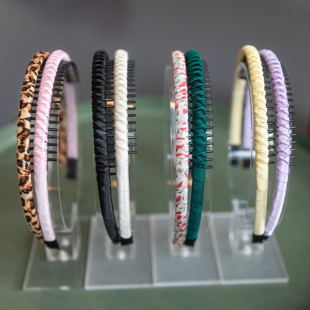 Thin Solid Headband - Black {{variant_option_1}} {{variant_option_2}}