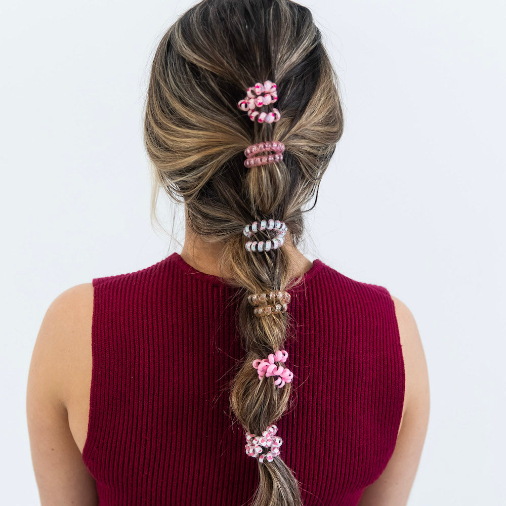 Hair Tie Set - Pink Party