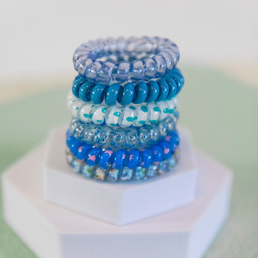 Hair Tie Set - Blue Bliss {{variant_option_1}} {{variant_option_2}}