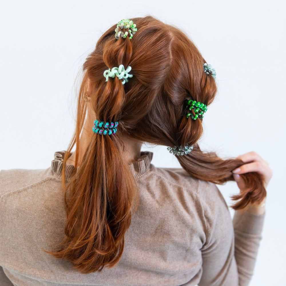 Hair Tie Set - Green Shades {{variant_option_1}} {{variant_option_2}}