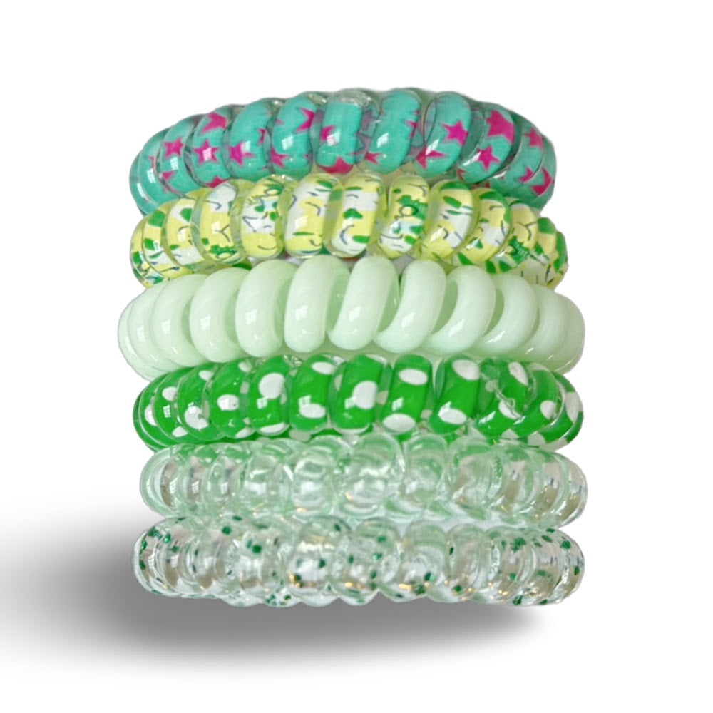 Hair Tie Set - Green Shades {{variant_option_1}} {{variant_option_2}}