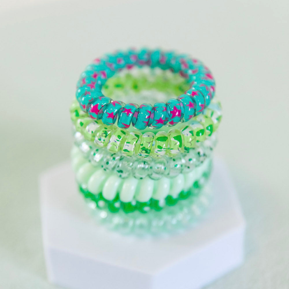 Hair Tie Set - Green Shades {{variant_option_1}} {{variant_option_2}}