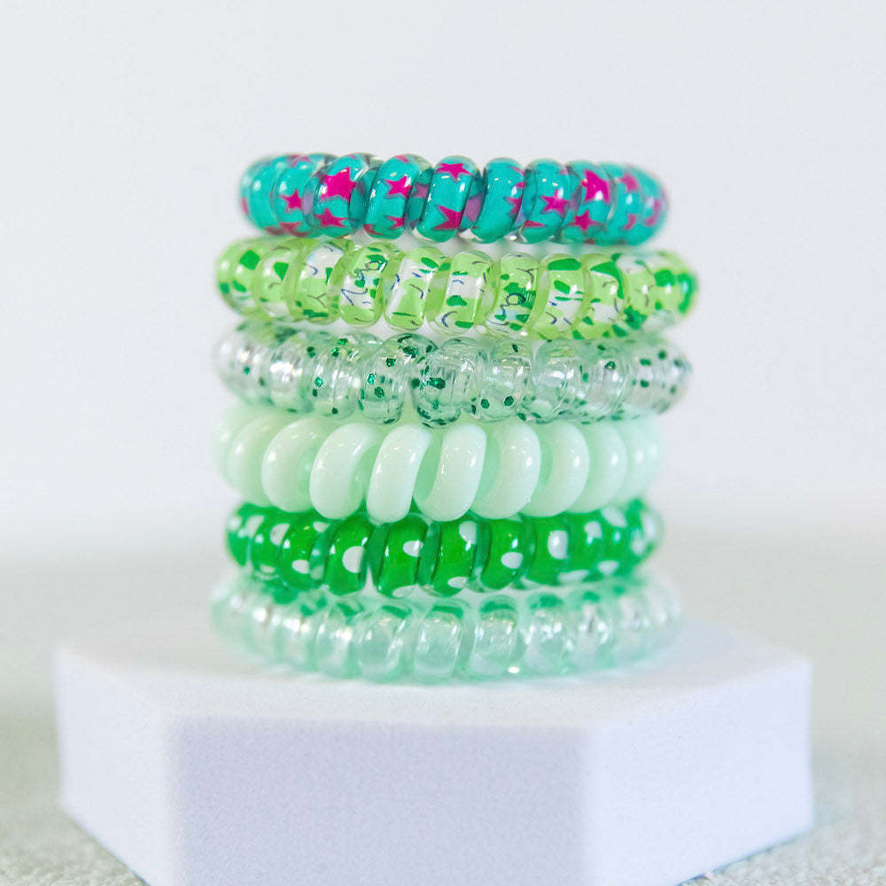 Hair Tie Set - Green Shades {{variant_option_1}} {{variant_option_2}}