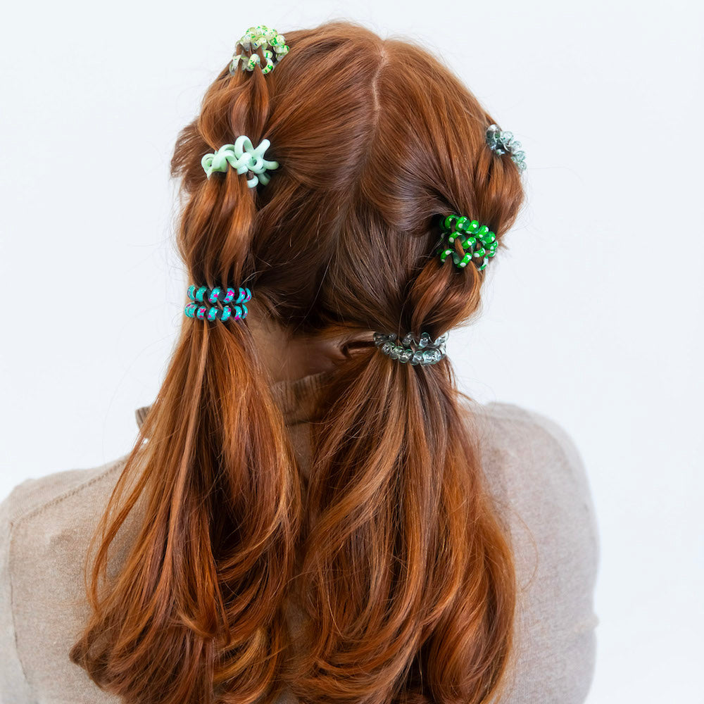 Hair Tie Set - Green Shades {{variant_option_1}} {{variant_option_2}}