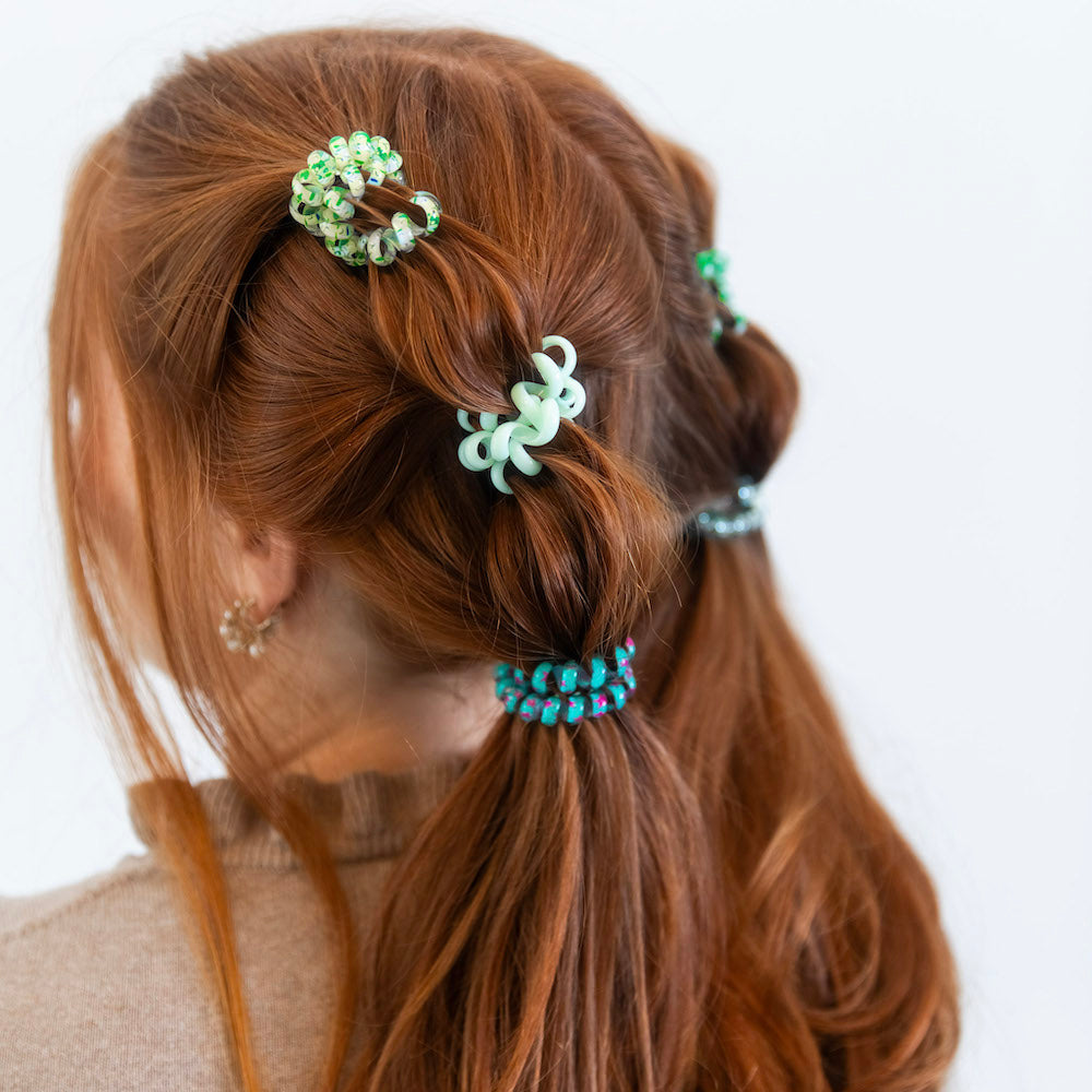 Hair Tie Set - Green Shades {{variant_option_1}} {{variant_option_2}}
