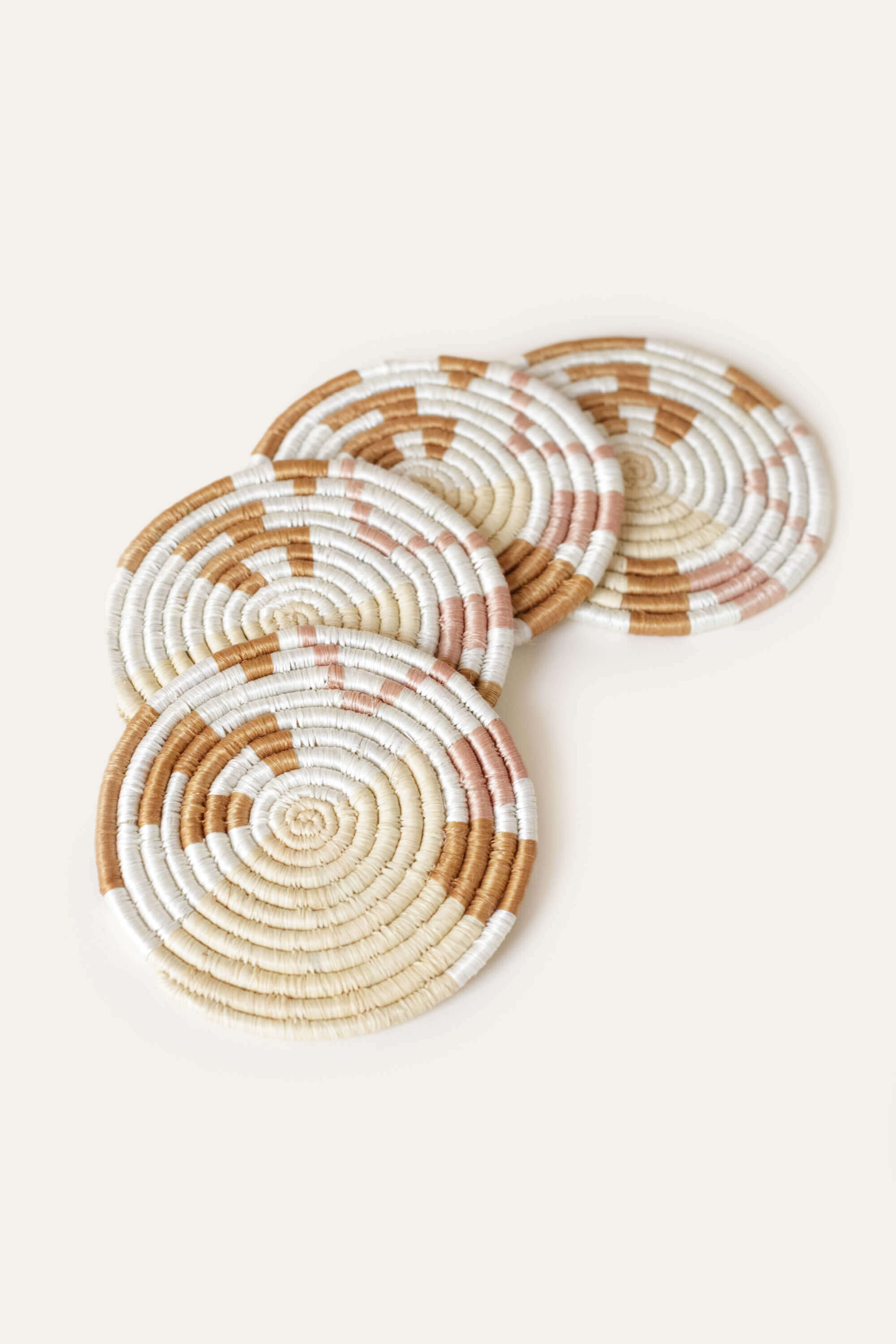 Mixed Abstract Form Set of 4 Coasters