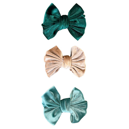 Baby Bow Set - Emerald