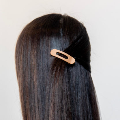 Mixed Size Flat Lay Clip Set - Camel