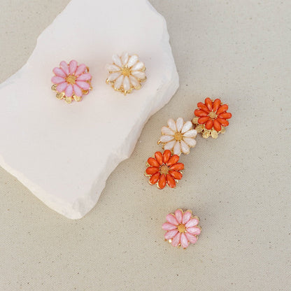 Mini Claw Clip Set of 6 - Daisy Blooms