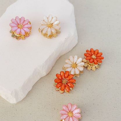 Mini Claw Clip Set of 6 - Daisy Blooms