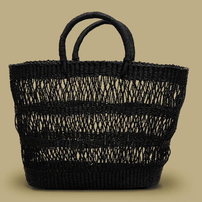 Large Open Weave Bolga Tote