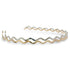 Wavy Metallic Headband Set - Gold + Silver {{variant_option_1}} {{variant_option_2}}