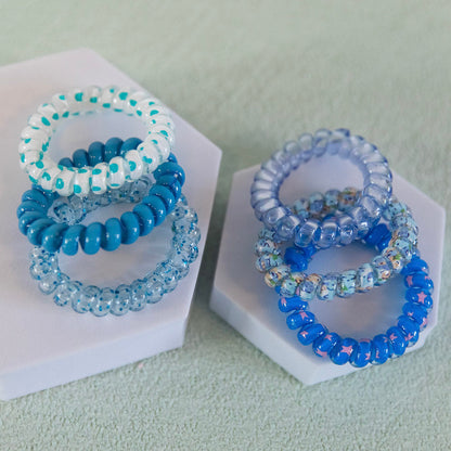 Hair Tie Set - Blue Bliss