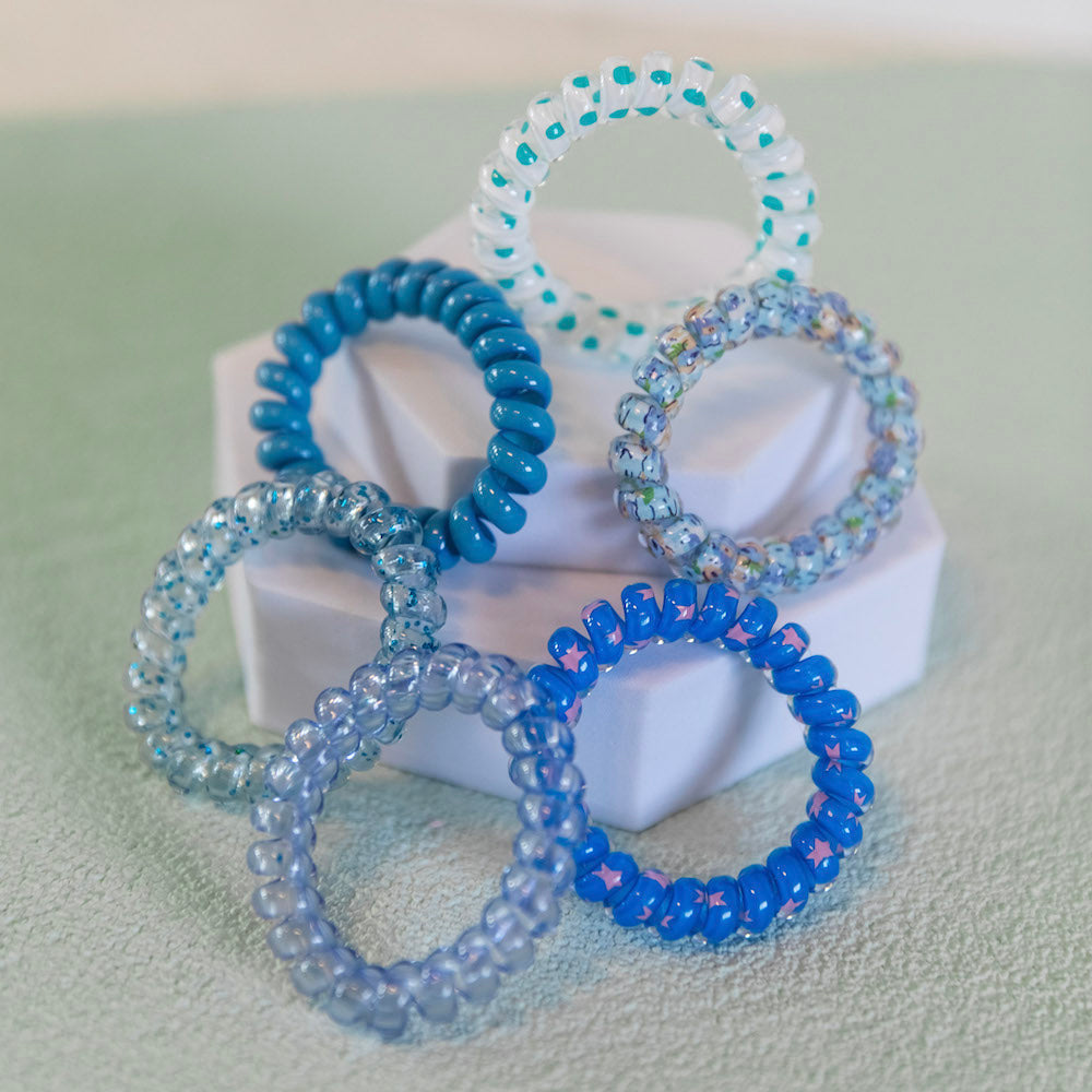 Hair Tie Set - Blue Bliss