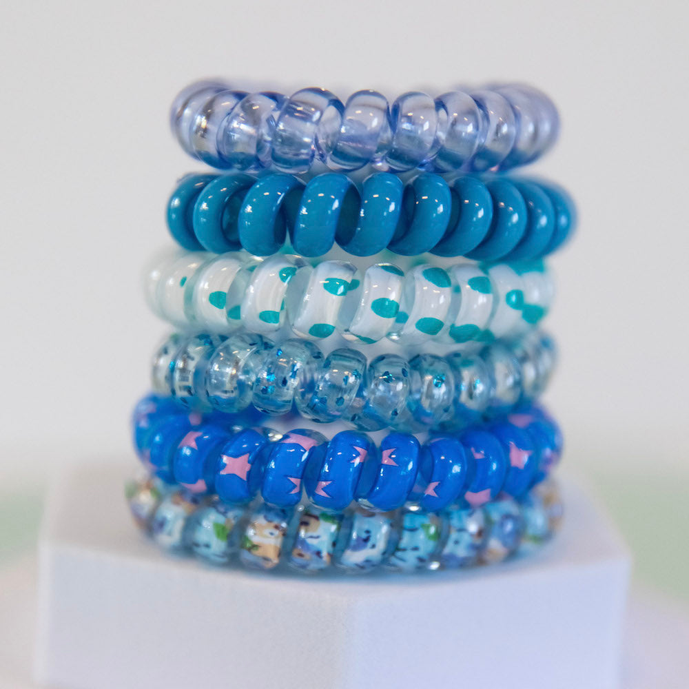 Hair Tie Set - Blue Bliss