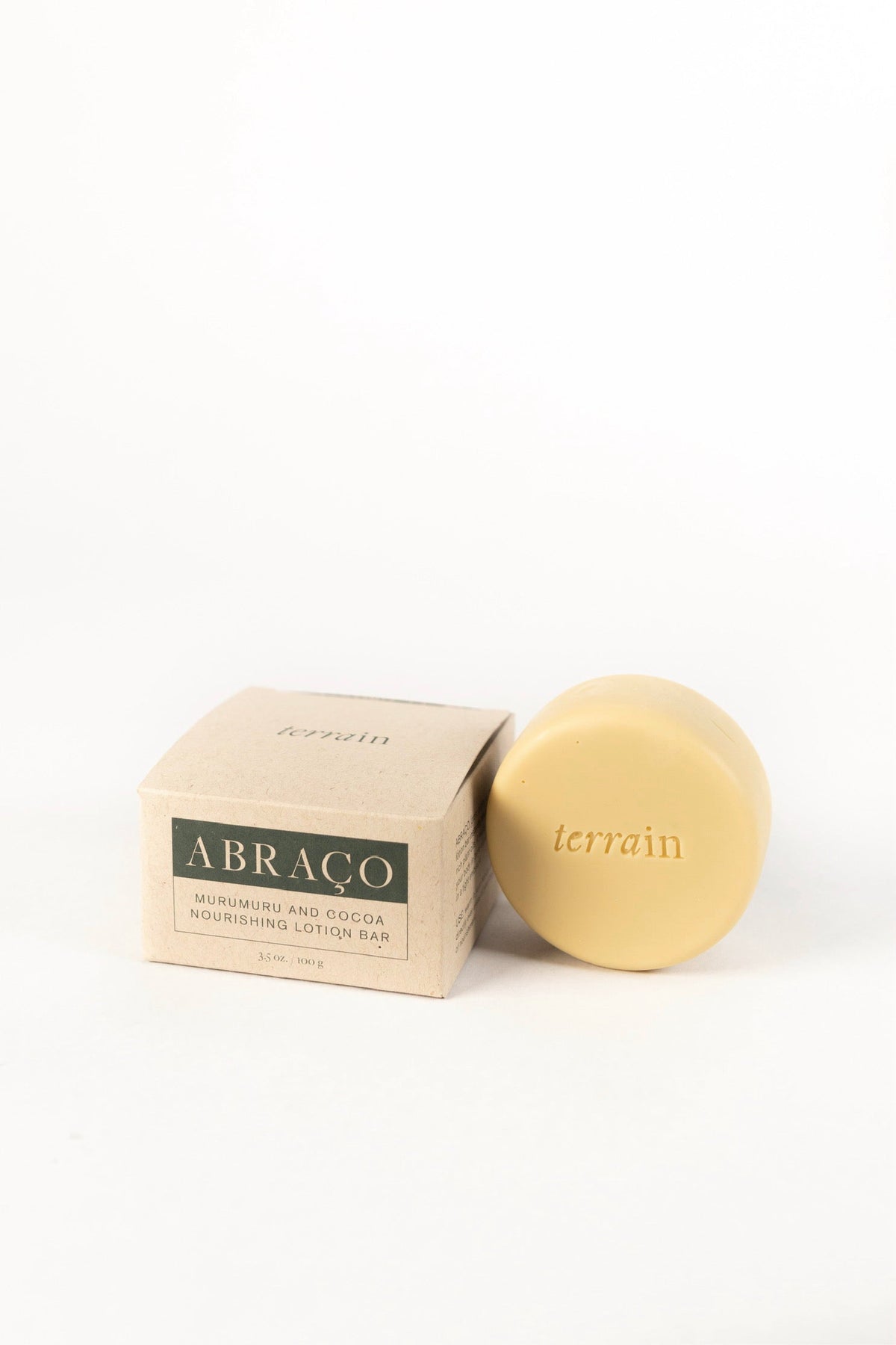 ABRAÇO Nourishing Lotion Bar with Murumuru and Cocoa