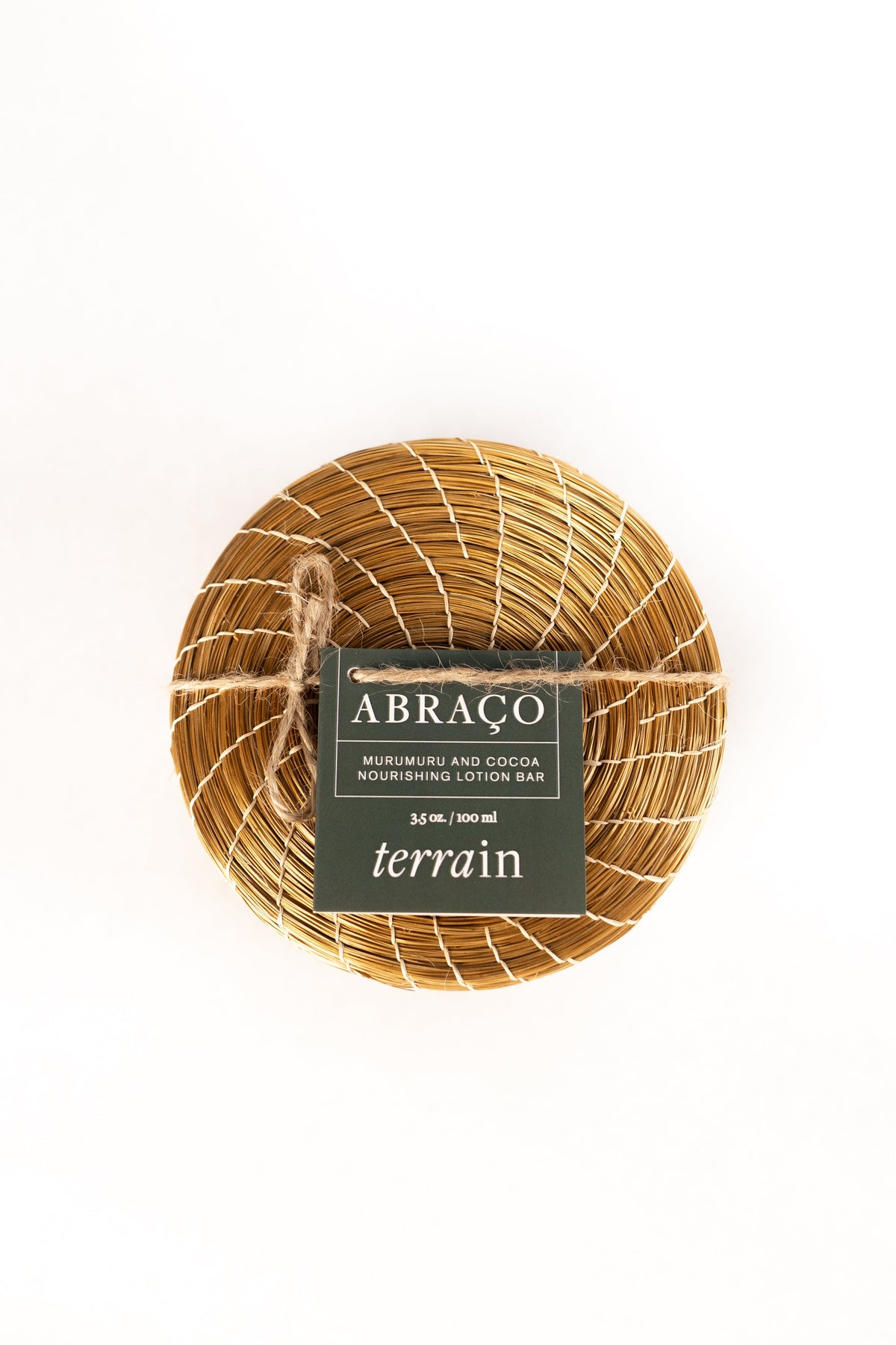 ABRAÇO Nourishing Lotion Bar with Murumuru and Cocoa