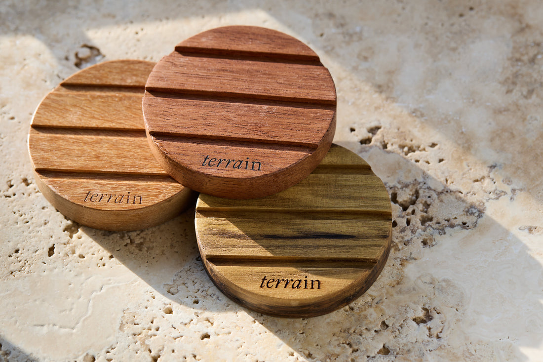 WOOD REST - FOR SOAP &amp; LOTION BAR