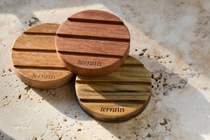 WOOD REST - FOR SOAP &amp; LOTION BAR